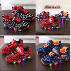Red Spiderman Lamp Shoes