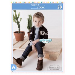 Senshukei 3in1 Stripe Shirt Set Jeans 03 Jacket
