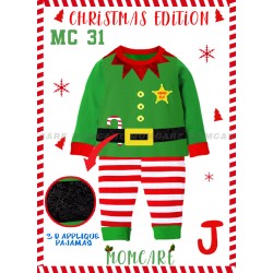 MomCare Green Elf Costume Pyjamas