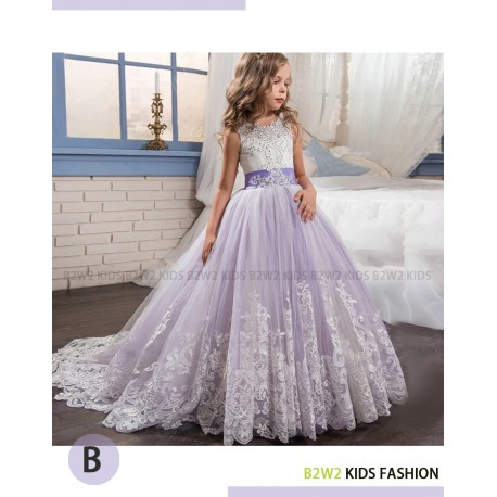 Purple Ribbon Dress