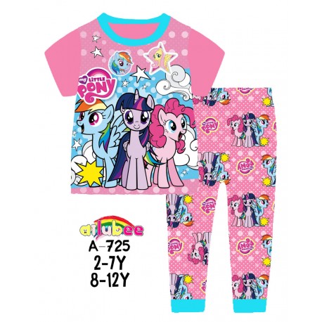 Ailubee Pink Polka LittlePony Pyjamas