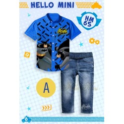 STB-HM045 HelloMini Batman Set Jeans