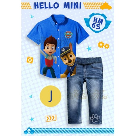 HelloMini Paw Patrol Set Jeans