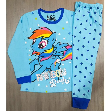 Blue Rainbow Dash Pyjamas
