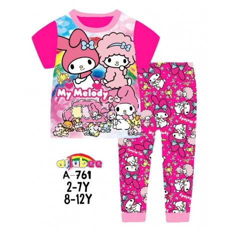 Ailubee HotPink My Melody Pyjamas