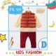 FK99-K 4In1 Beige Maroon Koko Boy Set