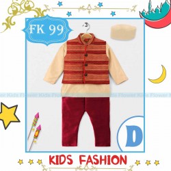 FK99-K 4In1 Beige Maroon Koko Boy Set