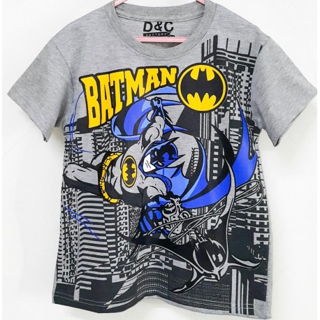 Grey Batman Tee