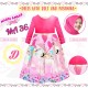 MardiAmber Cute Unicorn Dress+Belt+Pashmina