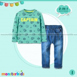 MK Green Captain Set Jeans