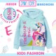 JW Blue LittlePony Glittered Jacket