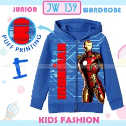 JW Ironman Puff Printing Jacket