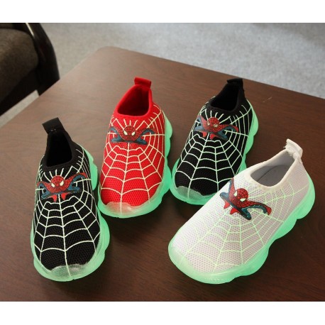 Spiderman Glow In The Dark Shoes