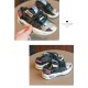 Black Hologram Sport Shoes