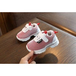 Red Web Sporty Shoes