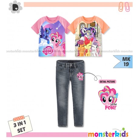 MK 3in1 Little Pony Set Jeans