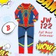 JW Blue Spiderman Long Swimsuit