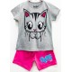 Grey Cute Cat Set