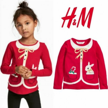 H&M Bunny Christmas IS Tee