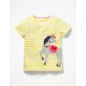 Jumping Beans Embroidery Girls Tee