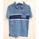 Cat & Jack Blue Stripe Polo Shirt