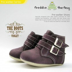Freddie The Frog Boots Violet Prewalker