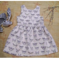 Crazy 8 Pink Butterfly Dress
