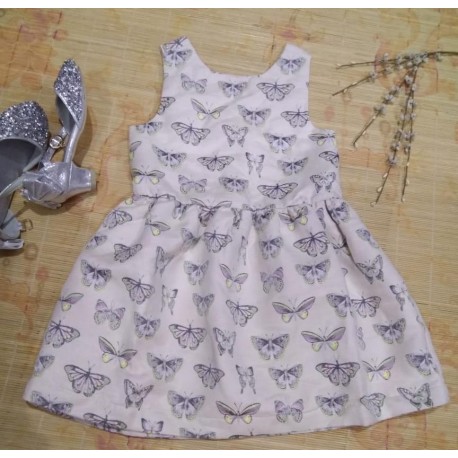 Crazy 8 Pink Butterfly Dress