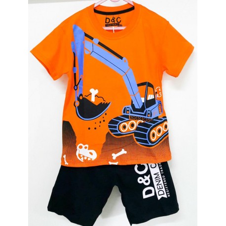 Orange Crane Set