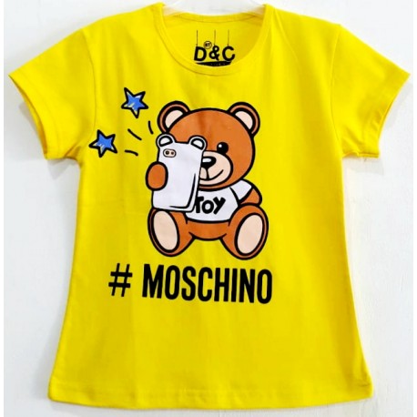 Yellow Bear Moschino