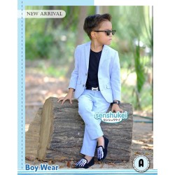 Senshukei 3in1 Blue Jacket Black Top Set Pants