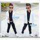 Senshukei 3in1 White  Jacket Black Shirt Set Black Jeans