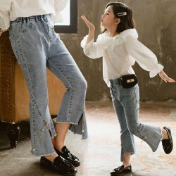 Gold Pearl Girl Jeans