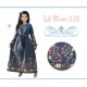 LR Denim Yellow Embroidery Dress