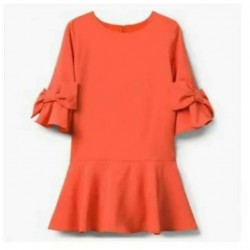 Gymboree Orange Chiffon Ribbon Dress