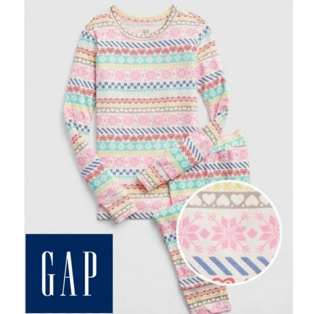 GAP Pink Snowflakes Pyjamas