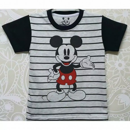 Grey Mickey Stripe