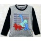 Grey Dinosaurs Feet LS