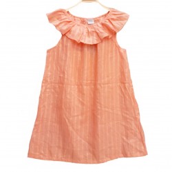 Orange Stripe Dress