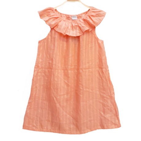 Orange Stripe Dress