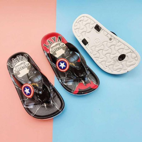 Black Captain America Sandals