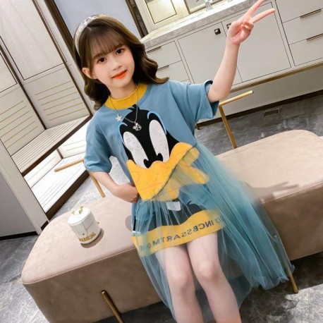 Blue Daffy Duck Dress