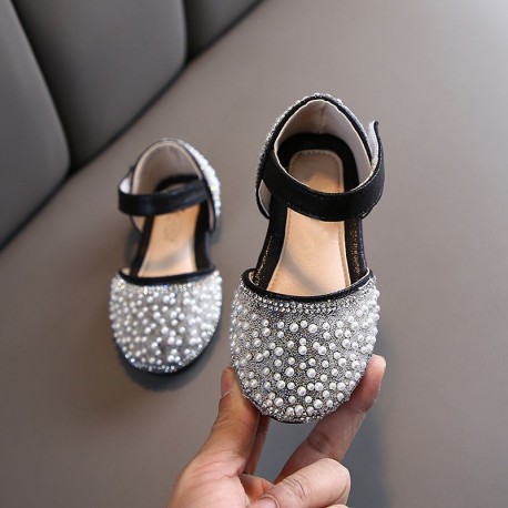 Black Pearl Sparkly Shoes