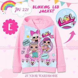 JW Pink LOL Surprised LED Lamp Jacket