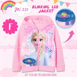 JW Pink Frozen Elsa LED Lamp Jacket