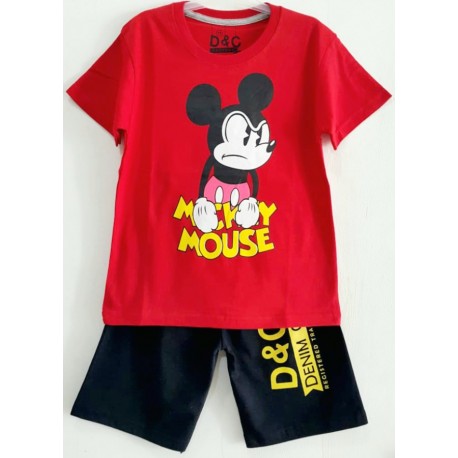 Red Mickey Mouse Set