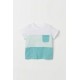 H&M White Tosca Pocket Tee