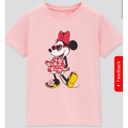 Uniqlo UT Pink Minnie Mouse T-shirt