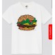 Uniqlo UT White Burger T-shirt