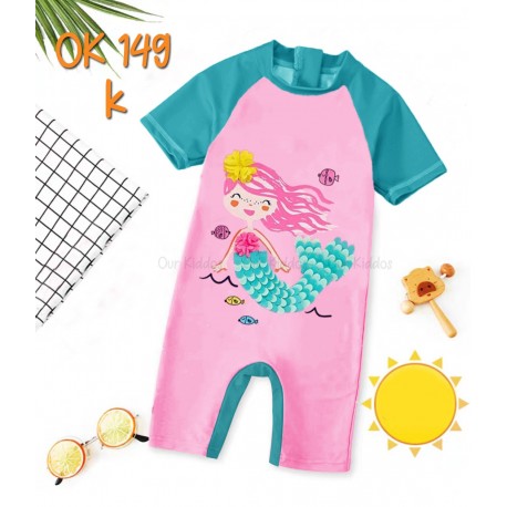 Pink Mermaid Swimsuit